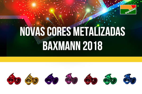 Novas cores metalizadas 2018