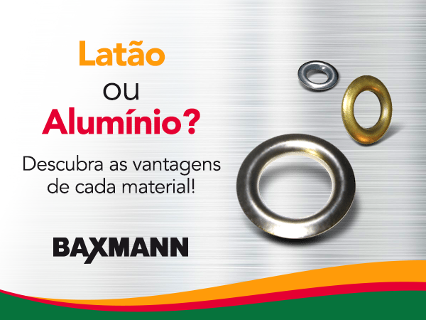Aviamentos de Latão ou Alumínio?
