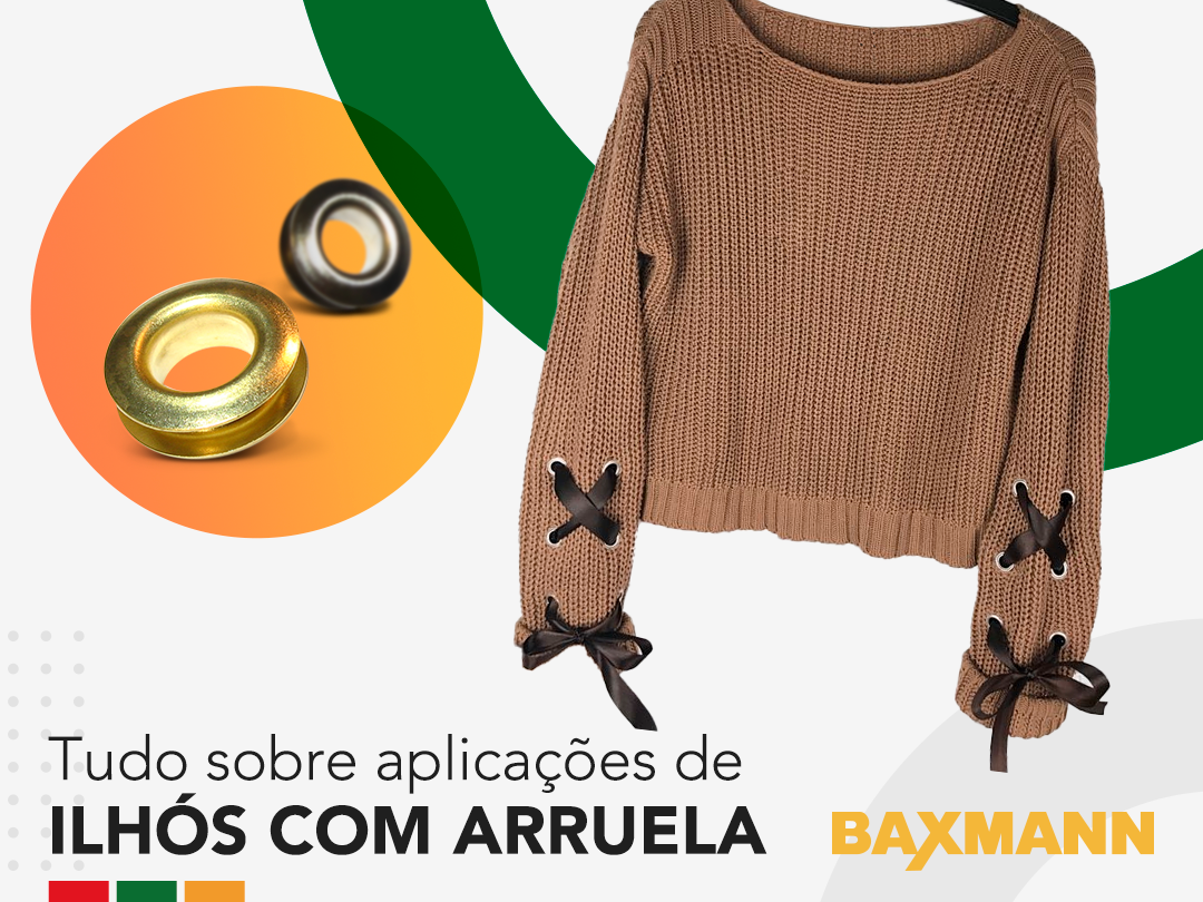 Tudo sobre aplicação de ilhós com arruela
