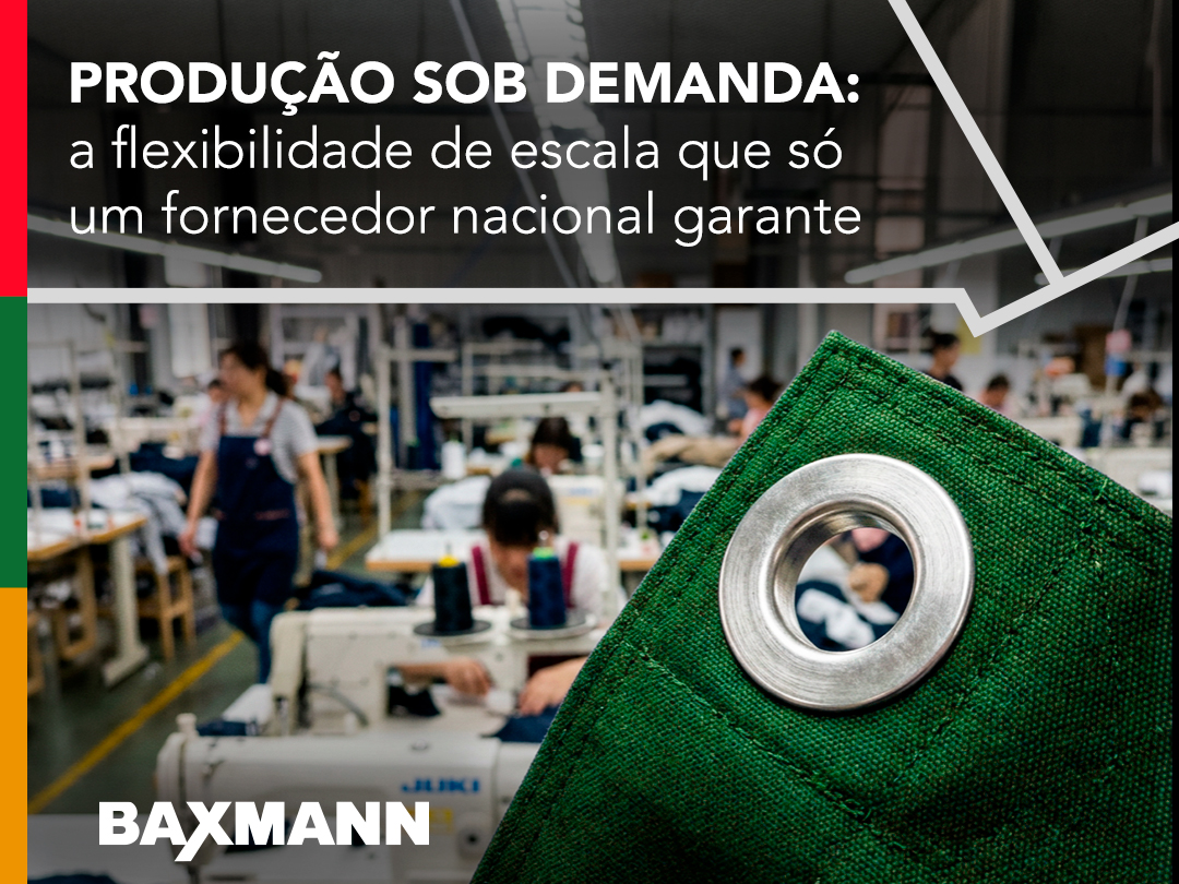 Produção sob demanda: a flexibilidade de escala que só um fornecedor nacional de porte garante