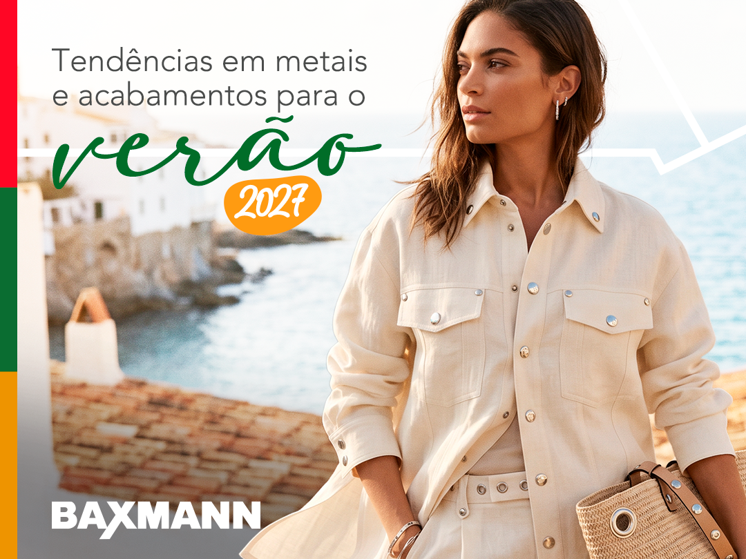 Tendências em metais e acabamentos para o Verão 2027