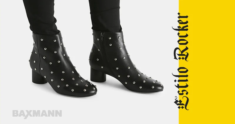 Estilo rocker – Como utilizar tachas em calçados femininos