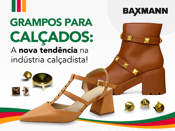 Grampos para calçados: a nova tendência na indústria calçadista
